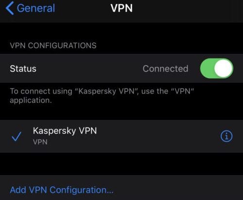 How to Turn Off VPN on iPhone