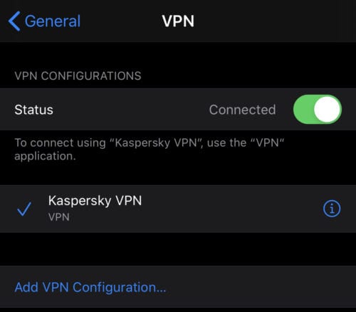 How to Turn Off VPN on iPhone