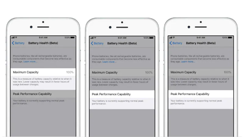 Check Battery Health of iPhone 5S