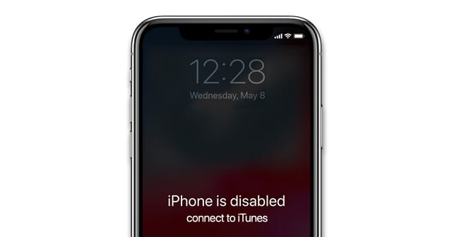 Iphone is Disabled Connect to iTunes iPhone 6