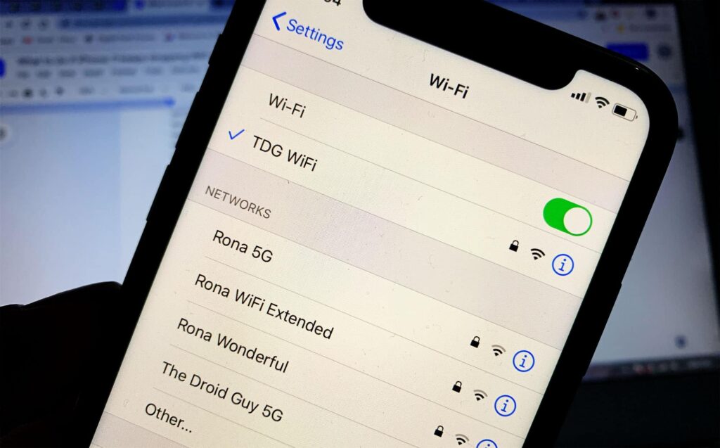 Where to Find SSID on iPhone