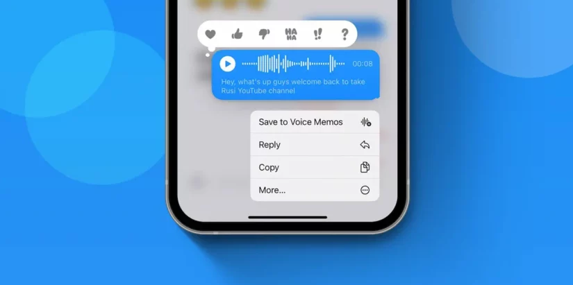 Where are Voice Messages Saved on the iPhone
